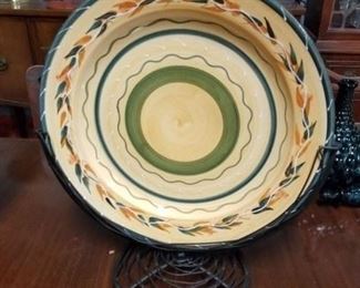 Furio plate with stand  