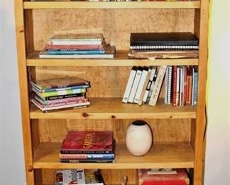Rustic Solid Wood Bookcase