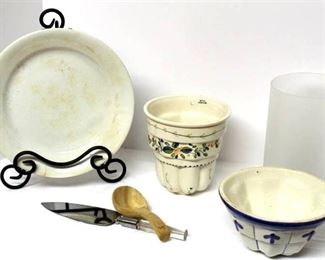 Royal Ironstone China, Ceramic Baking Mold from Italy, Utensils