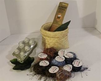 Lash Ltd Trendsetter Yarns, Candles, Incense Burner plus more