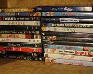 Variety of 24 DVD and Blu-Ray Discs