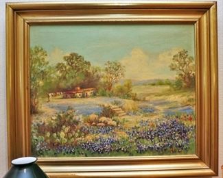 Texas landscape painting