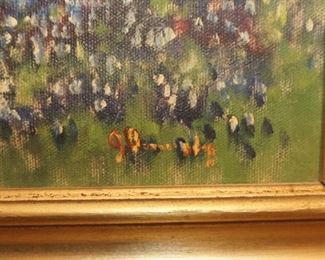 Texas landscape painting