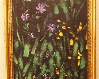 Painting signed by Fisher