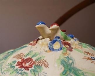 Vintage Japanese biscuit jar