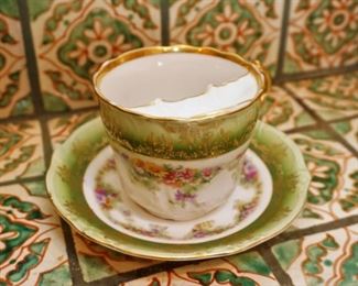 Moustache cup by Carl Tielsch, Germany