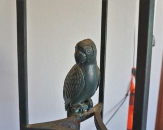 Wrought iron plant stand