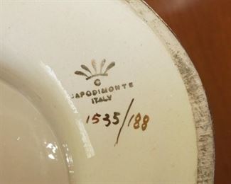 Italian Capodimonte set