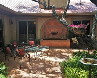 Another view of the courtyard