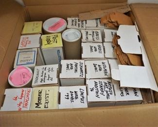 Some of the hand-drawn on vellum architectural drawings