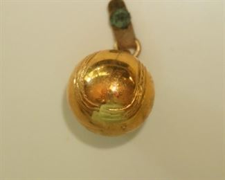 10k baseball charm