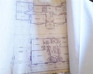 More of the architectural drawings