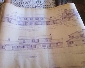 More of the architectural drawings