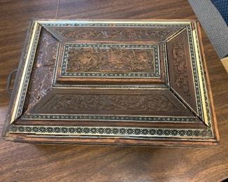 1800 Victorian travel case