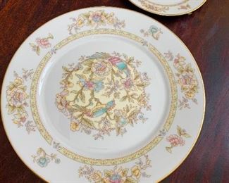 Miscellaneous plates and bread plates.  Lenox  china  “Song Bird “  More china dishware available.