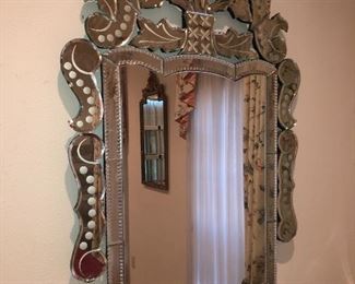 One of many amazing mirrors. 