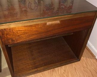 Rosewood Night Stand 1 of 2 