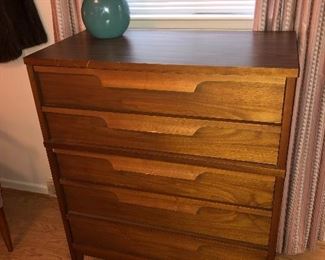 Danish Modern Chest also a matching dresser. 