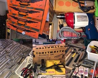 A full garage of tools! 