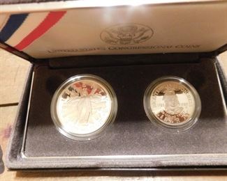 Silver U.S. Congressional Coin Set