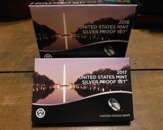 Assorted Silver U.S. Proof Sets