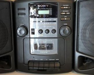 Sony Cassette, CD, Radio