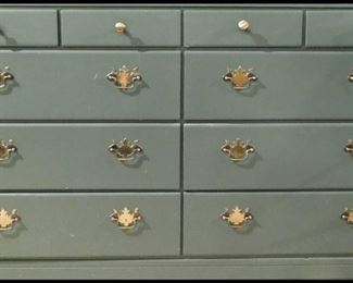 Chest of Drawers 52.5" Wide, 15" Deep, and 32" Tall.