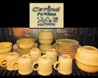  More than 30 Pieces of Cerind Pottery from Portugal. 