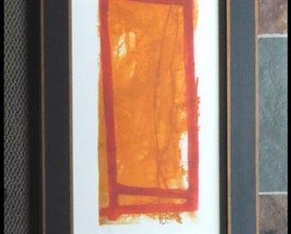  Crespi Framed Print Numbered 50/490. 16" x 32".