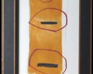Crespi Framed Print Numbered 59/490. 16" x 32".