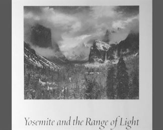 Large Ansel Adams Print.  24" x 36".