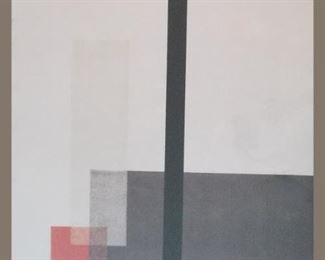 Laslo Moholy-Nagy Print of "Komposition" originally created in 1923.