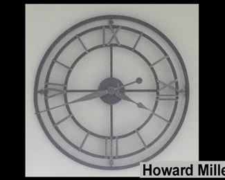  21" Diameter Howard Miller Clock. 