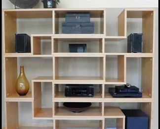 Modular Wooden Heavy Duty Shelving. Dimensions will change with your configuration. 