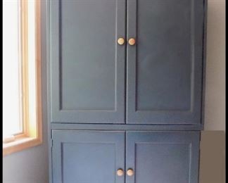 Large Painted Cabinet.