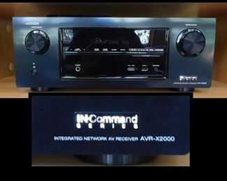 Denon In-Command Series Integrated Network AV Receiver AVR-X2000.
