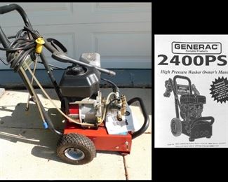 Generac Pressure Washer.