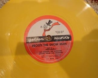 GOLDEN RECORDS FROSTY THE SNOW MAN