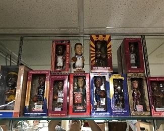 Cavs and Misc Bobbleheads (LeBron, Mo Williams, Brad Daugherty, Andy Varejao, Shaq & more)