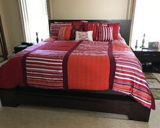 King Bed (mattress not included)