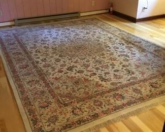 Hand Knotted Wool Rug II