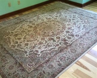 Hand Knotted Wool Rug III