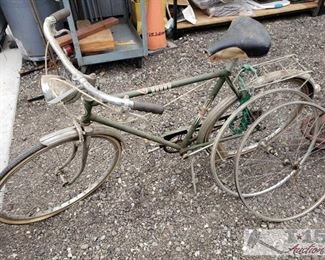 20:  Vintage Sears Roebuck Hand Shifting 5-Speed Bicycle w/ Two Extra Wheels
Vintage Sears Roebuck Hand Shifting 5-Speed Bicycle w/ Two Extra Wheels

