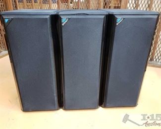 353: 3 Energy Home Theater Loudspeakers Model RVS
1 has original box