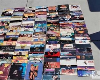 900: 2 totes of various lazer discs
2 totes of various lazer discs. Blue totes not included!!!