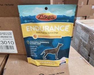 (105) Cases pouch Enhance Endurance peanut butter dog treats