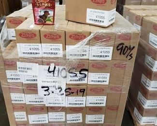 (90) cases - Zukes Pork and Apple Lil' Links, 6-Oz