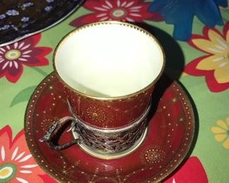 VINTAGE CUP AND SAUCER