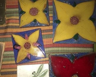 HANDCRAFTED POTTERY TILES 
