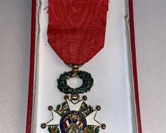 FRENCH LEGION OF HONOR MEDAL 